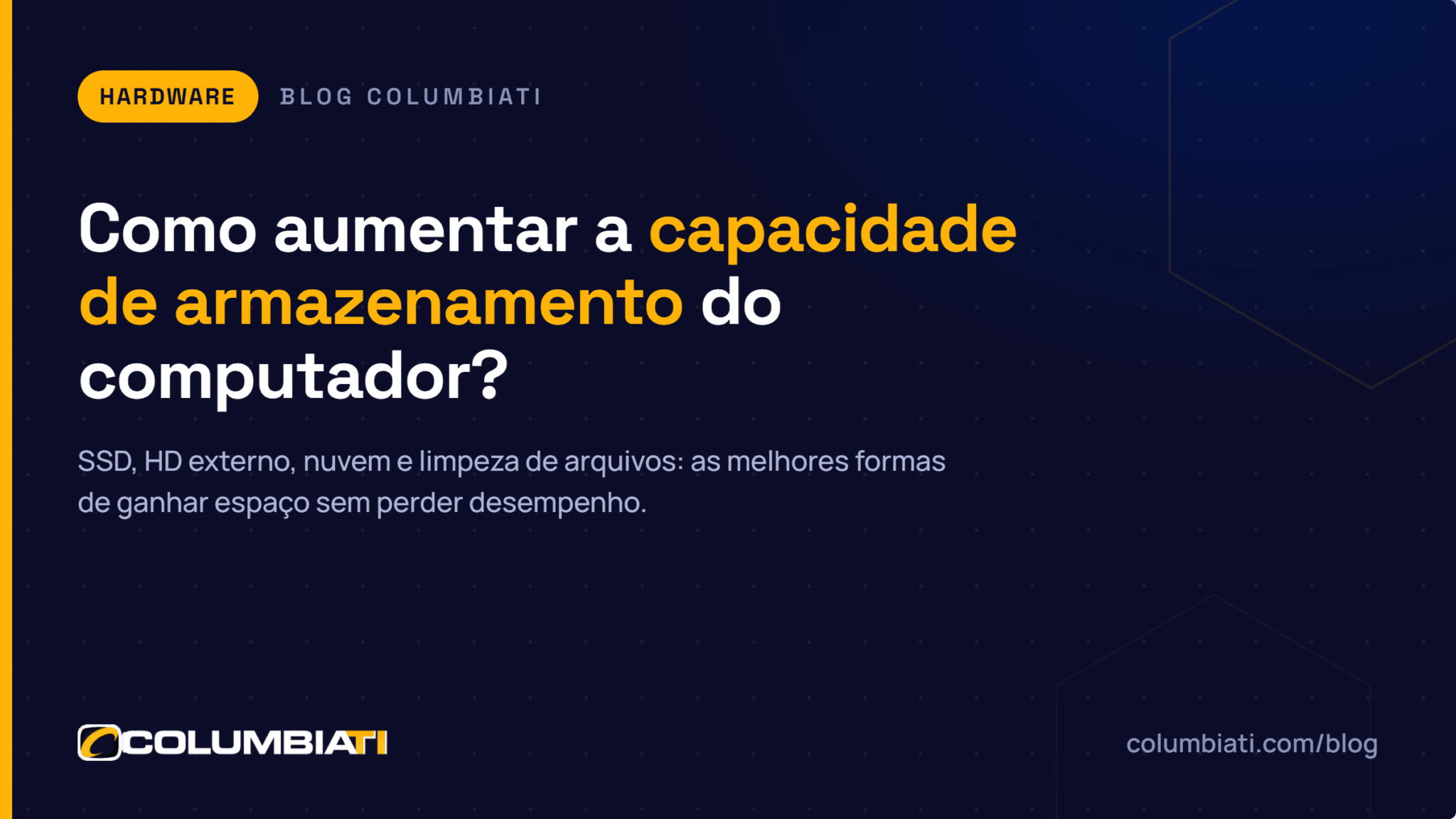 Como Aumentar a Capacidade de Armazenamento do Computador? Como Aumentar a Capacidade de Armazenamento do Computador?